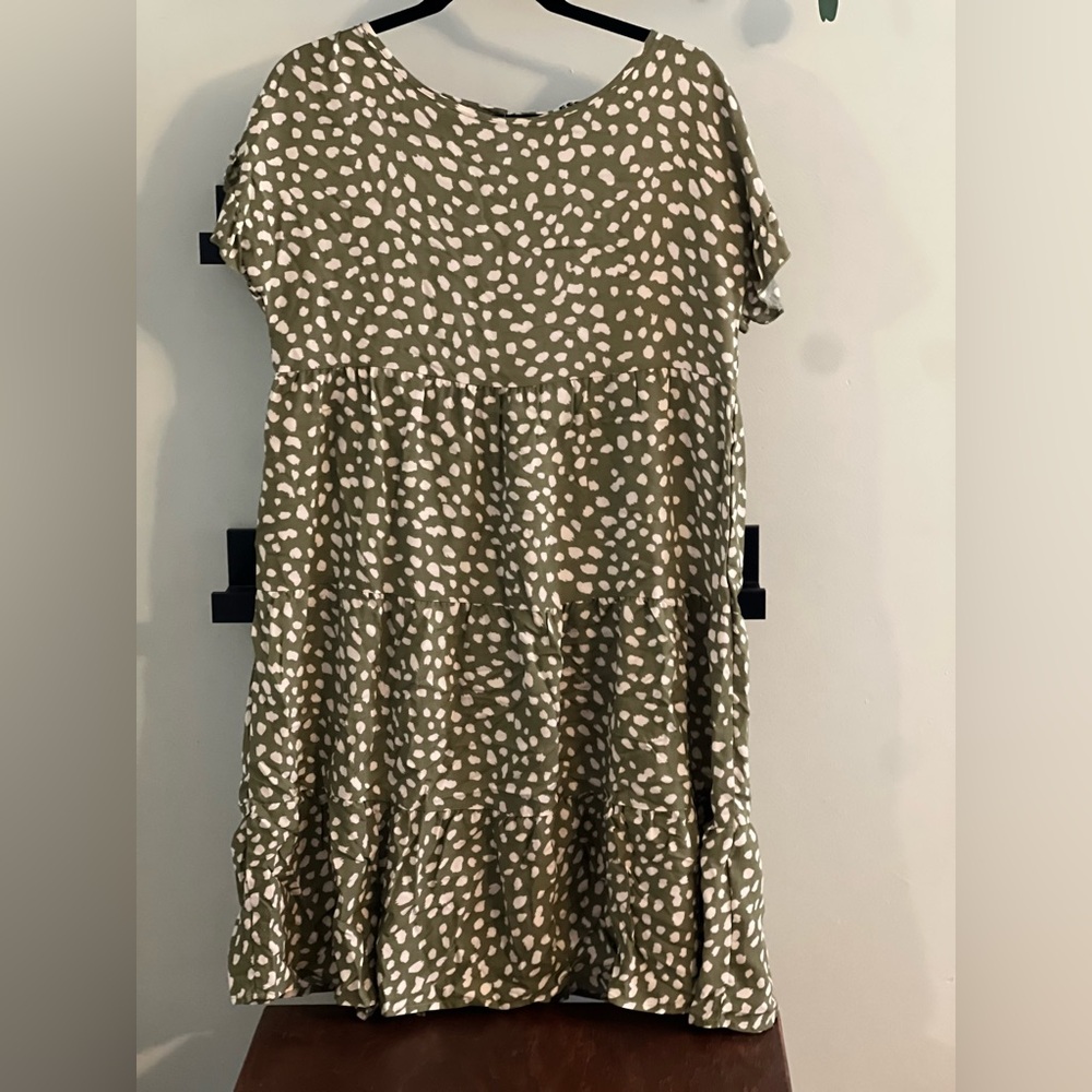 Printed Dress. Never Worn.
